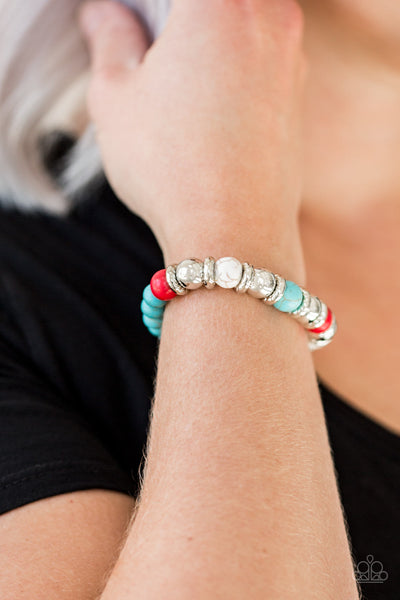 Paparazzi Accessories Across The Mesa - Multi Bracelet