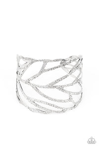 Paparazzi Accessories FLOCK, Stock, and Barrel - Silver Bracelet