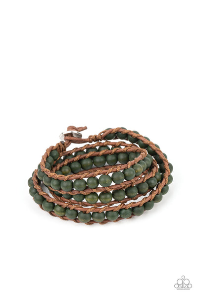 Paparazzi Accessories Pine Paradise - Green Bracelet