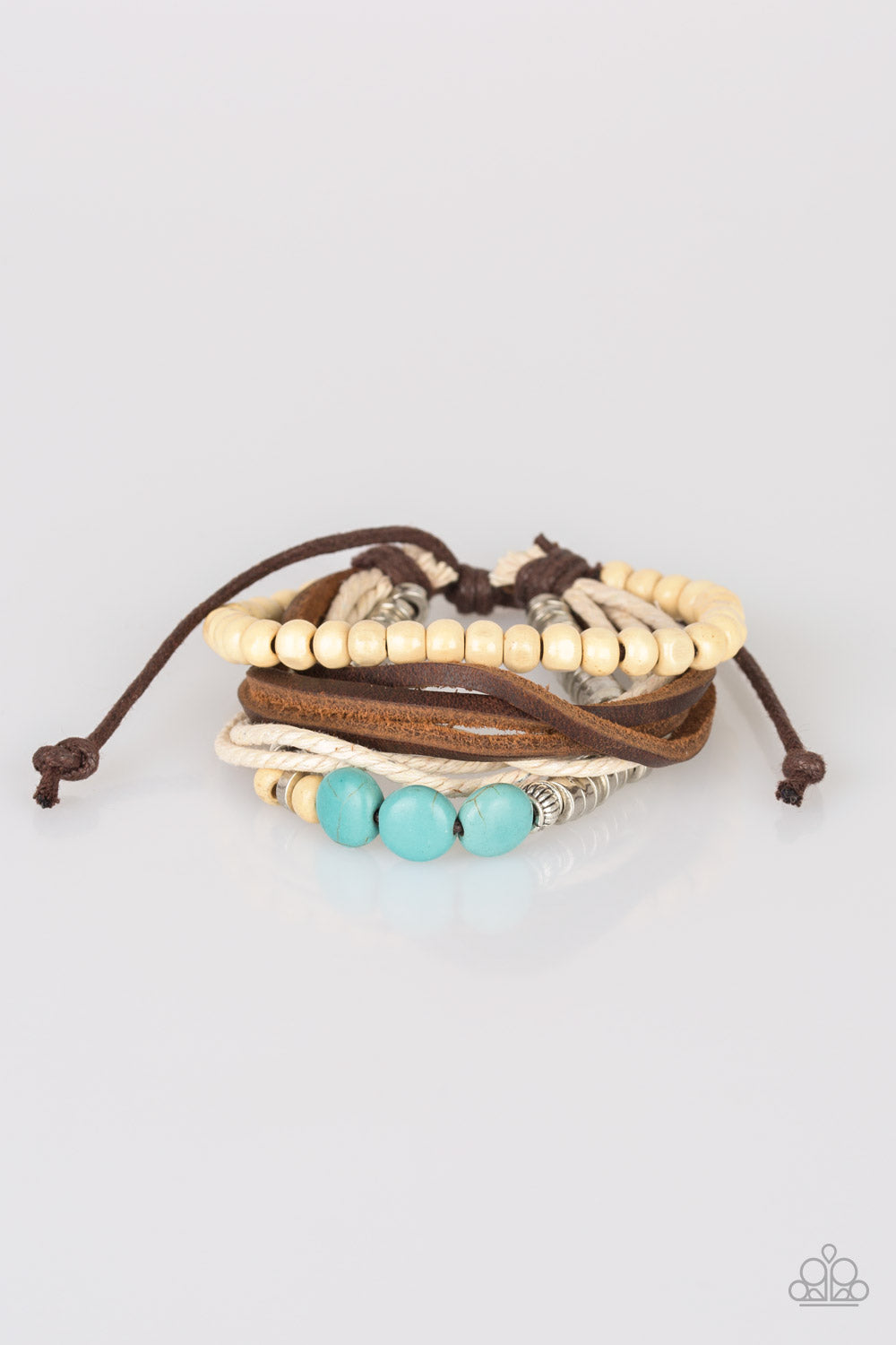 Paparazzi Accessories Wonderfully Wanderer - Blue Bracelet 