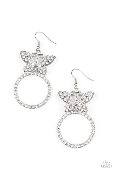 Paparazzi Accessories Paradise Found - White Earrings