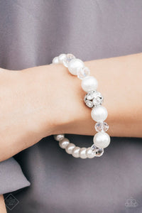 Paparazzi Accessories Lets Get Hitched! - White Bracelet 