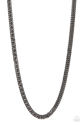 Paparazzi Accessories Standing Room Only - Black Necklace