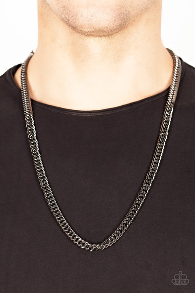 Paparazzi Accessories Standing Room Only - Black Necklace