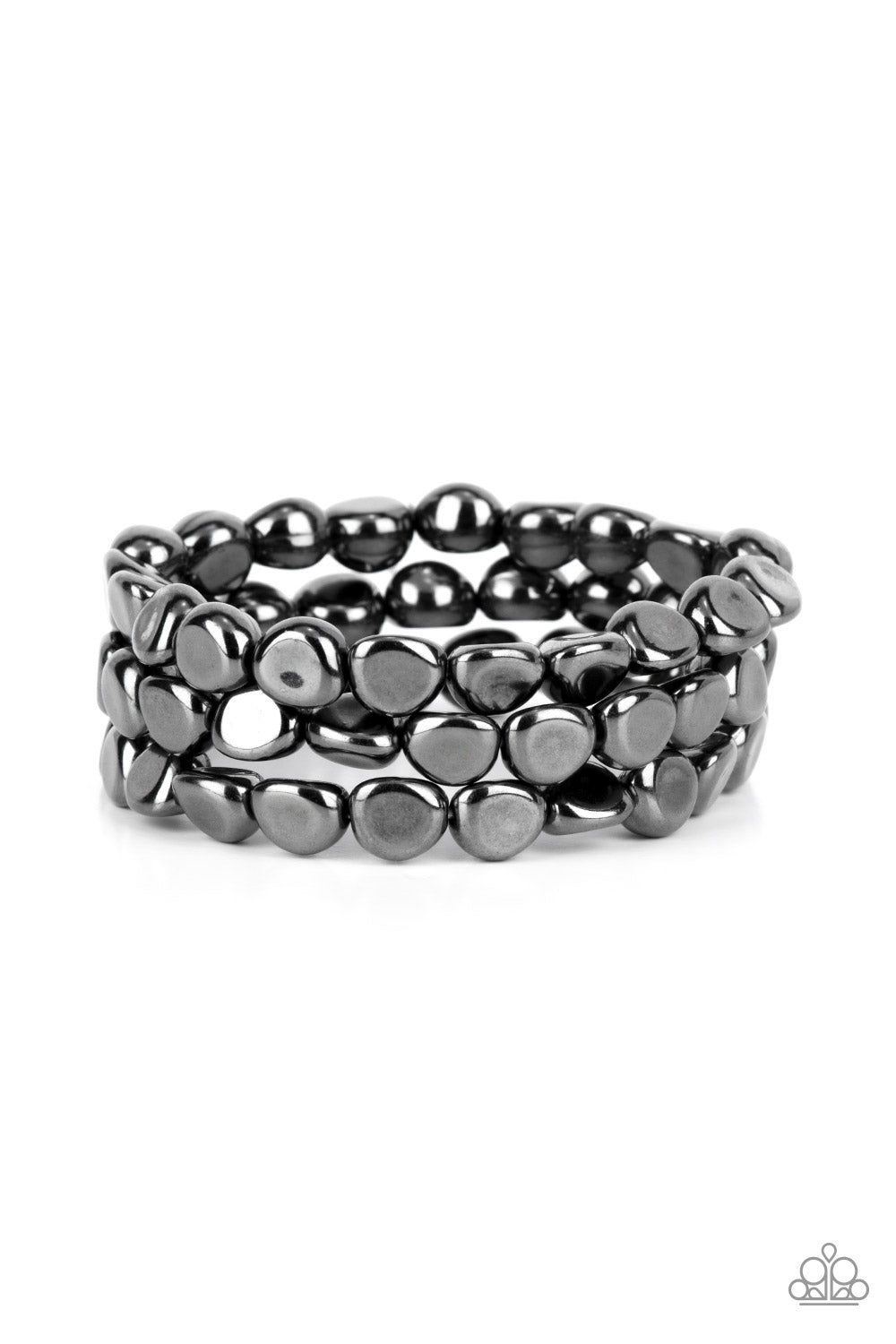 Paparazzi Accessories HAUTE Stone - Black Bracelet