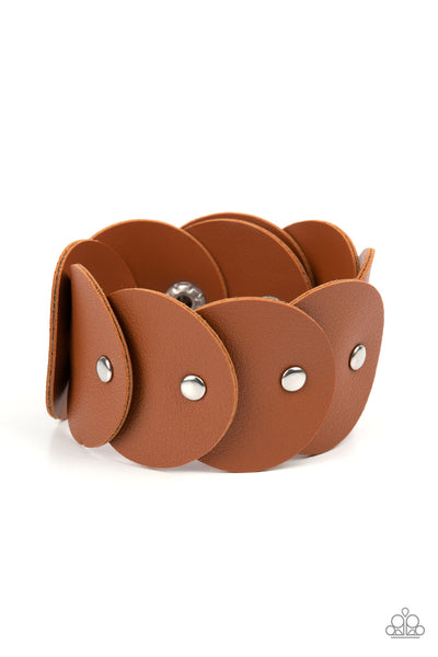 Paparazzi Accessories Rhapsodic Roundup - Brown Bracelet