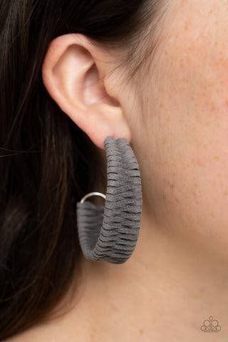 Paparazzi Accessories Rural Guru - Silver Earrings