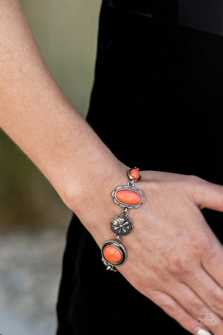 Paparazzi Accessories Gorgeously Groundskeeper - Orange Bracelet 
