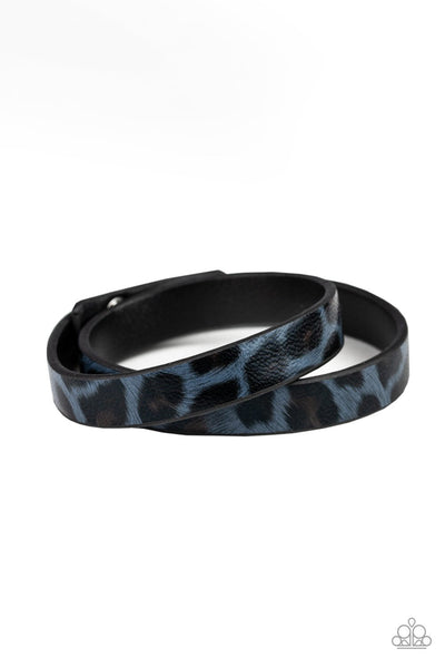 Paparazzi Accessories All GRRirl - Blue Bracelet 