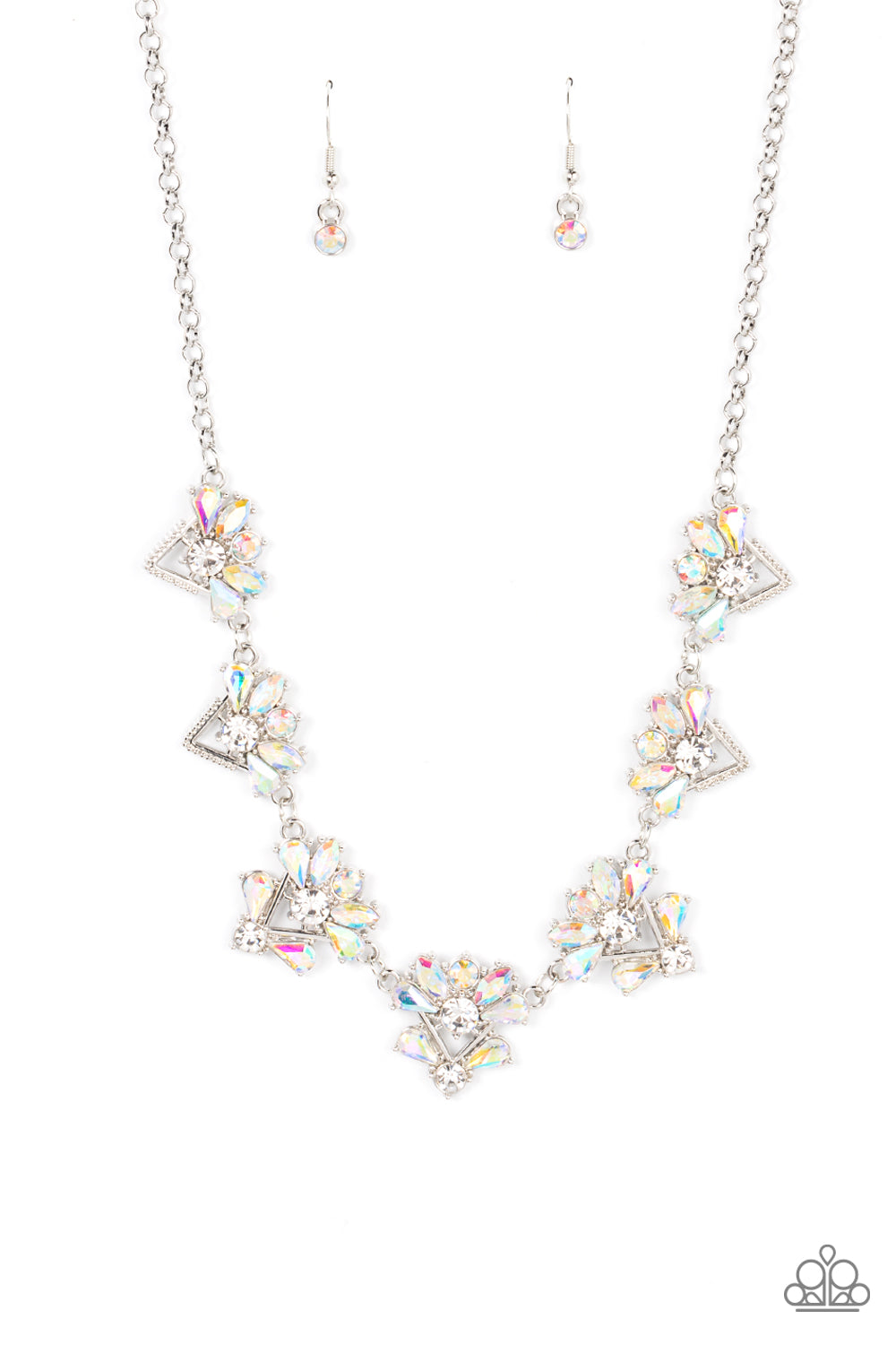 Paparazzi Accessories Extragalactic Extravagance - Multi Necklace & Earrings