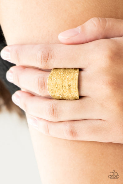 Paparazzi Accessories Paleo Patterns - Gold Ring