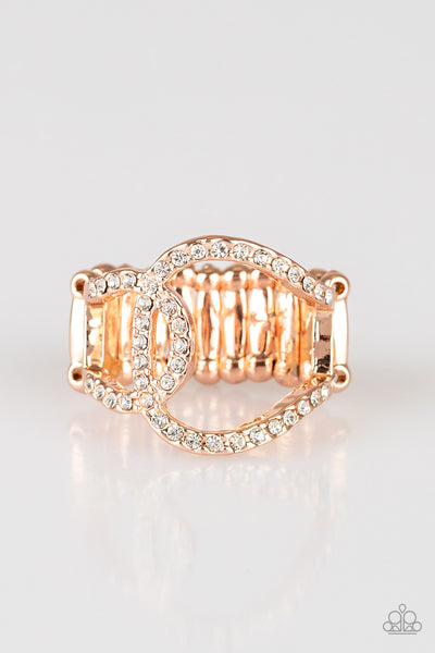 Paparazzi Accessories Radical Radiance - Rose Gold Ring