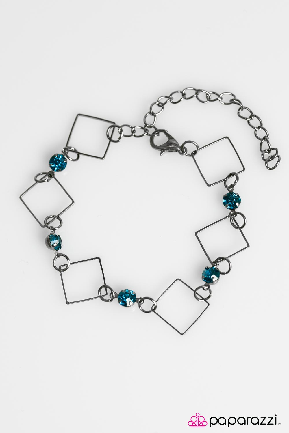 Paparazzi Accessories New Girl on the Block - Blue Bracelet 