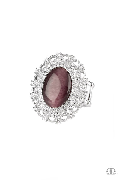 Paparazzi Accessories BAROQUE The Spell - Purple Ring