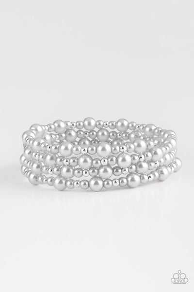 Paparazzi Accessories Classic Confidence - Silver Bracelet 