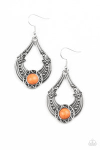 Paparazzi Accessories Sol Sonata - Orange Earrings 