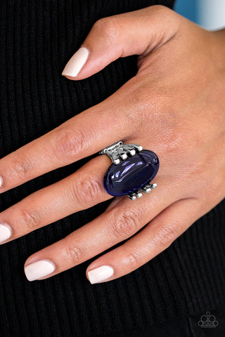 Paparazzi Accessories All Will Be SHINE! - Blue Ring