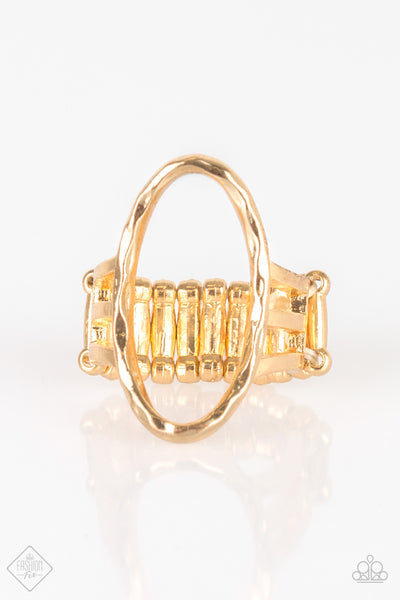 Paparazzi Accessories Center Chic Gold Ring