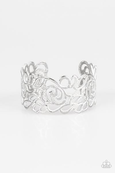 Paparazzi Accessories Victorian Gardens - White Bracelet 