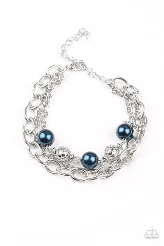 Paparazzi Accessories Vintage Variety - Blue Bracelet 