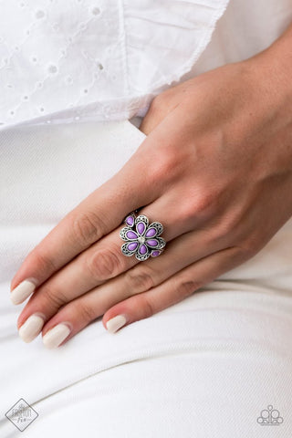 Paparazzi Accessories Fruity Florals - Purple Ring 