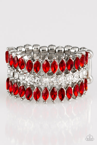 Paparazzi Accessories Treasury Fund - Red Ring