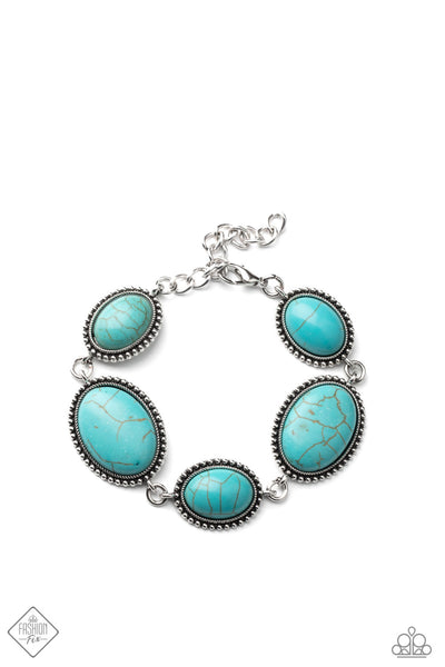 Paparazzi Accessories River View - Blue Bracelet 