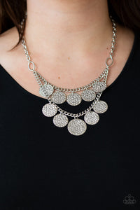 Paparazzi Works Every CHIME - Silver Necklace