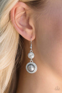 Paparazzi Accessories Hopelessly Hollywood Silver Earrings 
