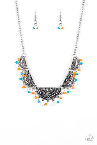 Paparazzi Accessories Boho Baby - Multi Necklace & Earrings 