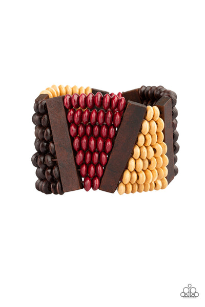 Paparazzi Accessories HAUTE In Hispaniola - Multi Bracelet 