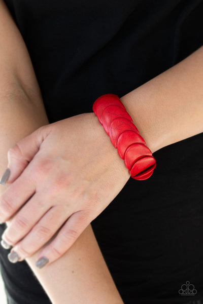 Paparazzi Accessories Nomadic Nature - Red Bracelet 