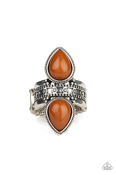 Paparazzi Accessories New Age Leader - Brown Ring