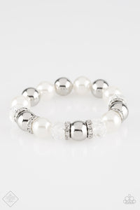 Paparazzi Accessories Camera Chic White Bracelet 