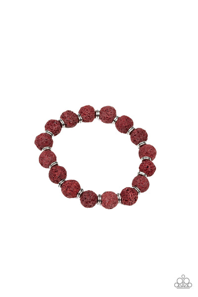 Paparazzi Accessories Luck - Red Bracelet 