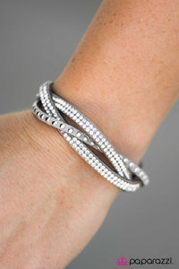 Paparazzi Accessories Down For The Count - Silver Bracelet 
