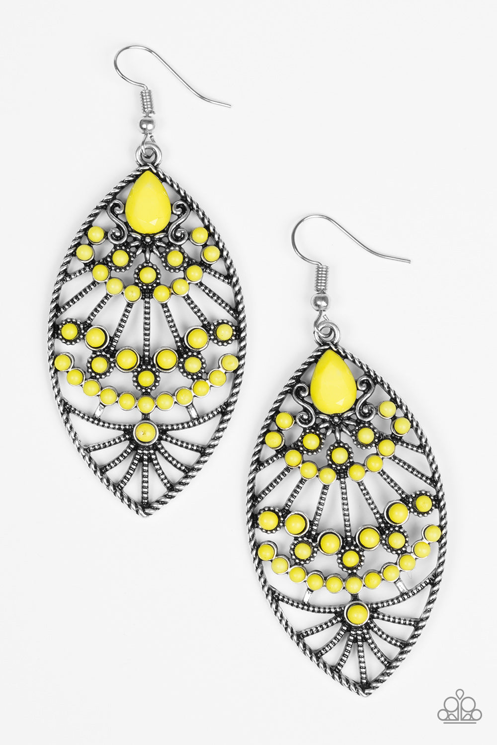 Paparazzi Earring Eastern Extravagance - Yellow