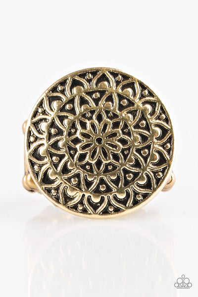 Paparazzi Accessories Petal Mantra - Brass Ring