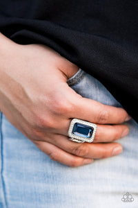 Paparazzi Accessories Crown Jewel Jubilee - Blue Ring
