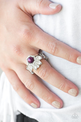 Paparazzi Accessories Crown Coronation - Purple Ring