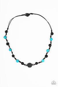 Paparazzi Accessories Necklace Desert Guide - Blue 