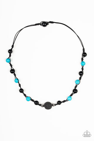 Paparazzi Accessories Necklace Desert Guide - Blue 