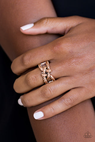 Paparazzi Accessories Can Only Go UPSCALE From Here - Copper Ring