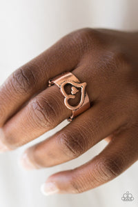Paparazzi Accessories Cute As Cupid - Copper Ring