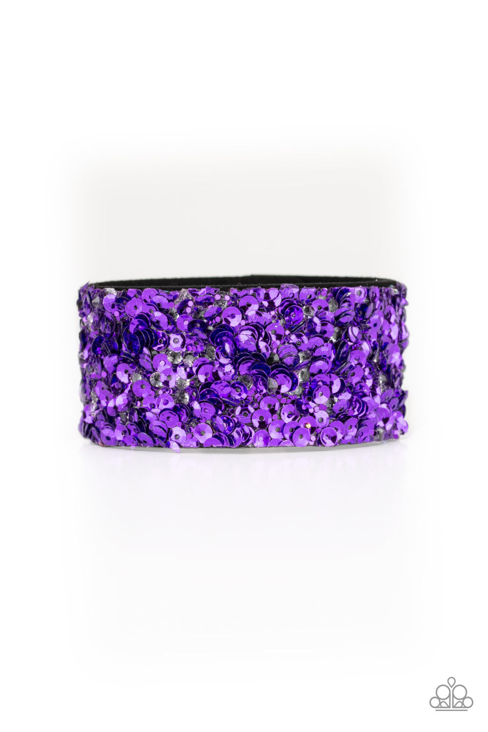 Paparazzi Accessories Starry Sequins - Purple Bracelet 