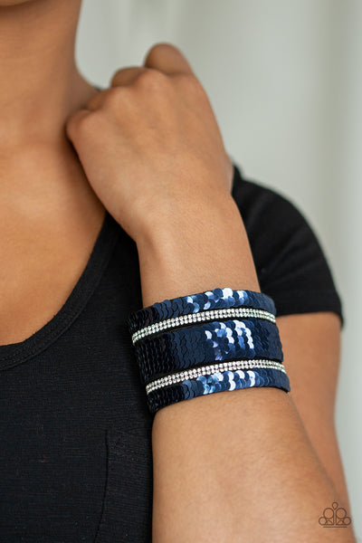 Paparazzi Accessories MERMAID Service - Blue Bracelet 