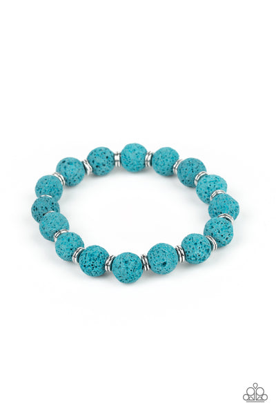 Paparazzi Accessories Luck - Blue Bracelet 