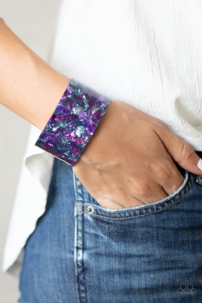Paparazzi Accessories Freestyle Fashion - Purple Bracelet 