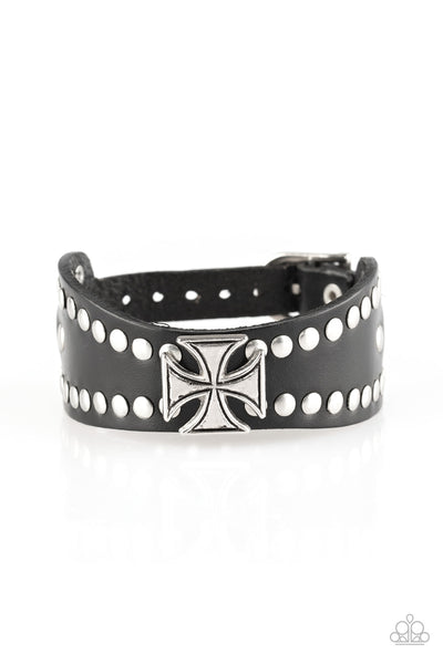 Paparazzi Accessories On The CHOPPER Block - Black Bracelet 