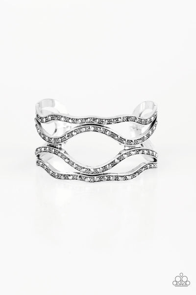 Paparazzi Accessories Speaks Volumes - Silver Bracelet 